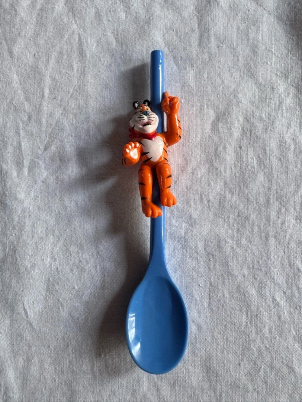 Vintage 2000 Kellogg's Spoon Straw Cereal Spoon- Tony the Tiger- Twice The Fun!